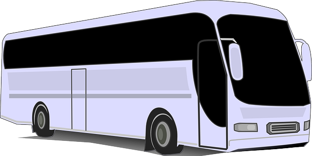 kreslený autobus